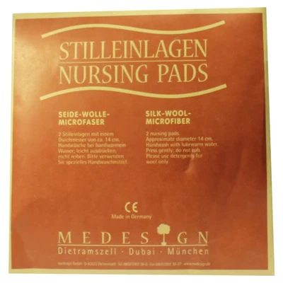 Abbildung von Stilleinlagen Seide/wolle/mirofaser Ca.1 2 St