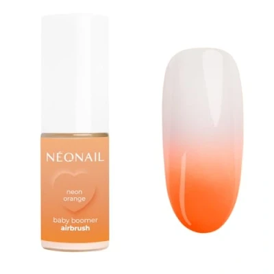 Abbildung von NEONAIL Baby Boomer Airbrush 5g Quick Ombre Spray Nails Powder Nägel Babyboomer Nail Neon Orange