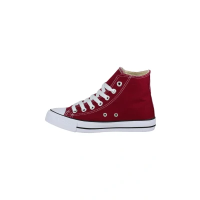 Abbildung von Elara Unisex Sneaker Sportschuhe High Top Turnschuh Chunkyrayan 014 A Wine 46