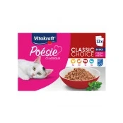 Abbildung von Vitakraft Posie Classic Choice Katzensnack Huhn Rind 12x85 g...
