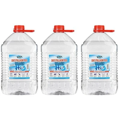 Abbildung von VECARO Destilliertes Wasser 15 Liter 3 Kanister zu je 5