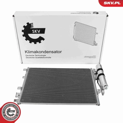 Abbildung von ESEN SKV 86SKV366 Klimakondensator ohne Trockner Aluminium 548mm RENAULT: Kangoo I
