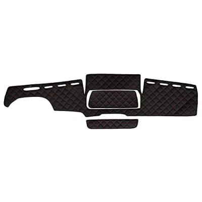 Abbildung von F CORE Armaturenbrettabdeckung LKW für Man TGX 01.07 03.20 SCHWARZ/ROT