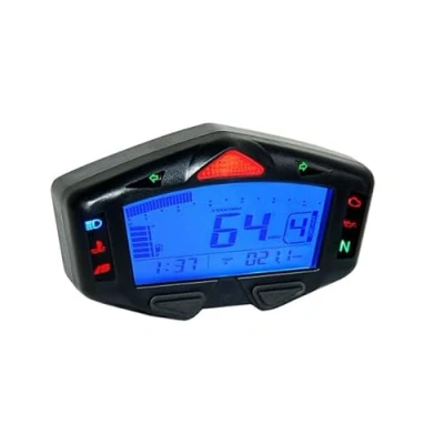Abbildung von STRUMENTAZIONE COMPLETA TACHIMETRO CONTAGIRI SPIE Flash CAMBIATA Moto KOSO DB 03R BA038010