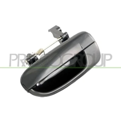 Abbildung von PRASCO HN0168102 Türgriff außen, hinten links schwarz glatt HYUNDAI: ACCENT 2