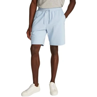 Abbildung von Tommy Hilfiger Herren Essential Terry Sweatshort MW0MW37240 Trainingshose, Blue (Breezy Blue), S