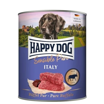 Abbildung von Happy Dog Sensible Pure Italy (Büffel) M 12 x 800g