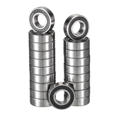 Abbildung von TUZUK 20 Stück 626 2RS Kugellager Abgedichtet 6x19x6mm Vorgeschmiert/Chromstahl/Gummi Doppeldichtung, 626RS Rillenkugellager