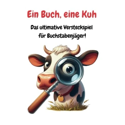 Abbildung von Ein Buch, eine Kuh: Das ultimative Versteckspiel für Buchstabenjäger!