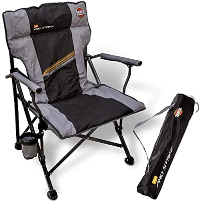 Abbildung von Zebco Pro Staff Stuhl Supreme, grau/schwarz, 42 cm