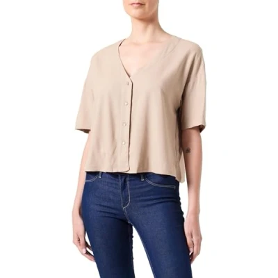 Abbildung von VERO MODA Hemd Damen, Silver Mink, XS