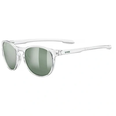 Abbildung von Uvex LGL 53 Sportbrille für Damen und Herren starker Schutz vor Sonnenstrahlung mirror transparent/grün one size