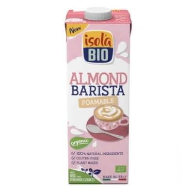 Abbildung von Isola Bio Mandel Barista Drink 1L Glutenfrei, vegan, ideal für Kaffee