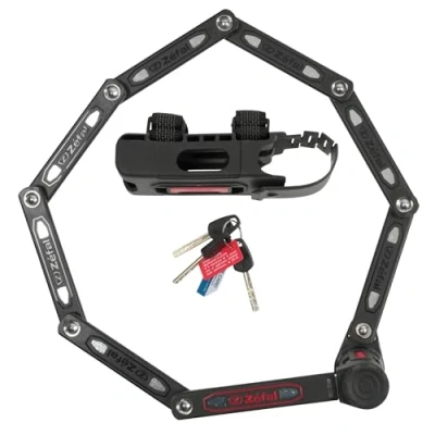 Abbildung von Zéfal Unisex Erwachsene Lucchetto K Traz F 16 Vorhängeschloss, Schwarz, S