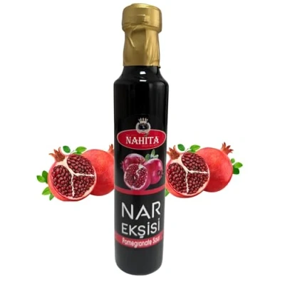Abbildung von 340g Granatapfelsirup 100% Reiner Granatapfel Essenz aus türkischen Granatäpfeln Natürlich, Vegan &amp; Ohne Zusatzstoffe Traditionell Hergestellt Perfekt für Salate Saucen