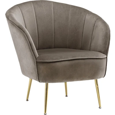 Abbildung von Kayoom Sessel &quot;Poola 100, gemütlicher Cocktail Sessel, edler Samtbezug&quot;, (1 St.), samtweich, gesteppt, gemütlich, tiefe Sitzhöhe von 79cm