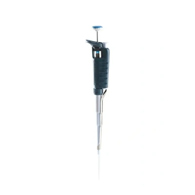 Abbildung von Gilson PIPETMAN G P1000G Mikroliterpipette, Metall Abwerfer, 100 1000µL Kapazität, Blau