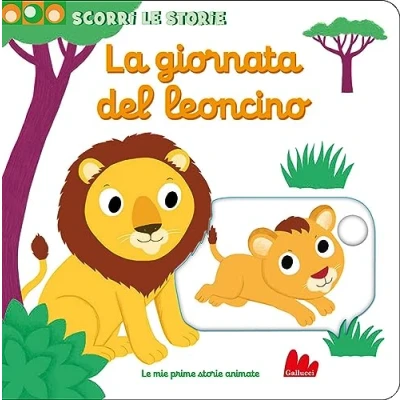 Abbildung von La giornata del leoncino. Scorri le storie. Ediz. a colori (Artedicarte)