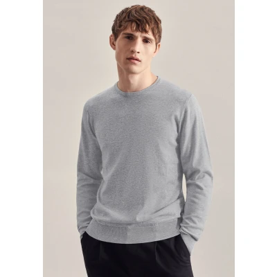 Abbildung von Seidensticker ROSE Strickpullover, Herren, Größe: Large, Grey