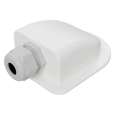 Abbildung von Offgridtec Dachdurchführung 1 Fach weiß für Kabeldurchmesser 13mm 18mm Wohnmobil Camper Caravan