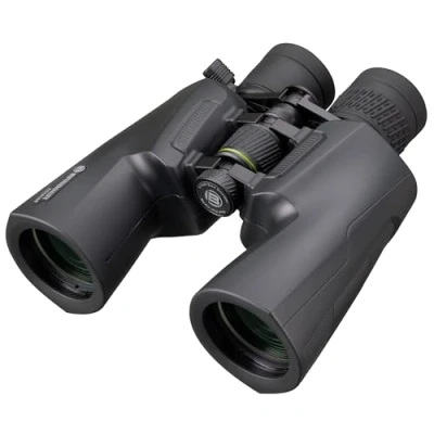 Abbildung von Bresser Zoomar 8 22x50 Zoom Fernglas, stufenloser 22x, 50 mm Objektiv, Vollvergütung, Sehfeld 79 40 m/1000 m, Dioptrienausgleich +/ 3, Stativanschluss