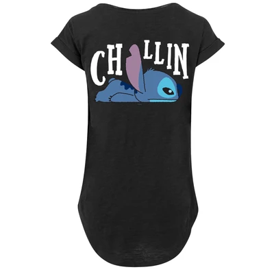 Abbildung von F4NT4STIC Disney LILO Tshirt print, Damen, Größe: XL, Schwarz