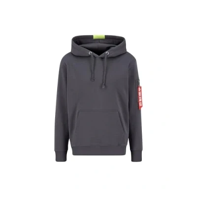 Abbildung von Alpha Industries Kapuzenpullover, Herren, Größe: 3XL, Vintage grey