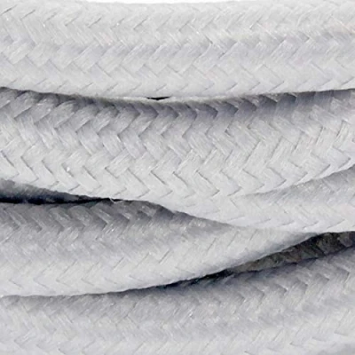 Abbildung von Textilkabel mit Schalter 2 m Grau