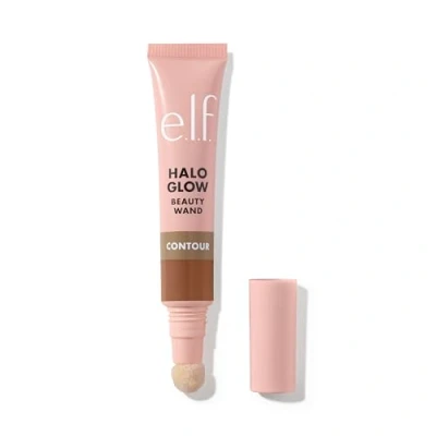 Abbildung von e.l.f. Halo Glow Contour Beauty Wand, Flüssiger Konturenstab Für Ein Natürliches, Modelliertes Aussehen, Aufbaubare Formel, Vegan &amp; Tierversuchsfrei, Tan/Deep, 10 ml
