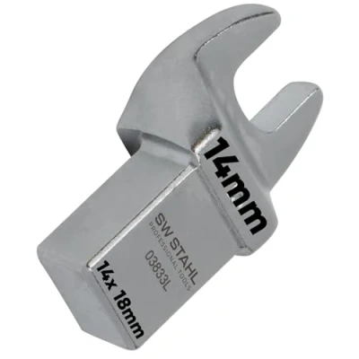 Abbildung von SW Stahl 03834L Einsteck Maulschlüssel 14 mm I Einsteckvierkant x 18 Einsteckmaulschlüssel 14mm
