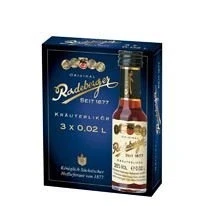 Abbildung von Radeberger Original Kräuterlikör Seit 1887 3 x 0,02l Premium Kräuterschnaps Mit Der Langen Tradition Bitter