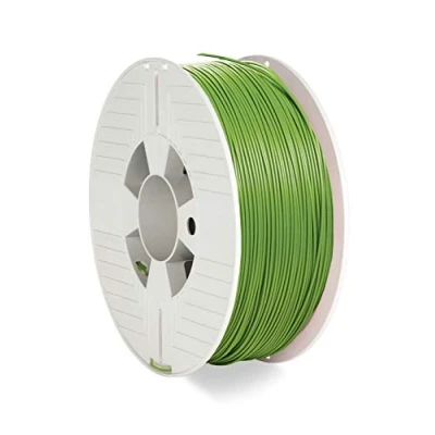 Abbildung von Verbatim ABS Filament 3D Druck, 1,75mm, 1kg, Hochleistungs Acrylnitril Butadien Styrol zur Materialextrusion, für Drucker und Stift, aus ABS, grün