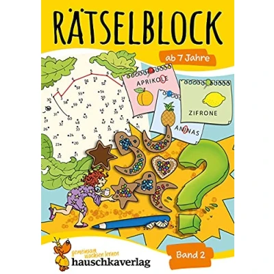Abbildung von Rätselblock Band 2 ab 7J A5 Block Hauschka Verlag
