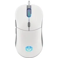 Abbildung von ENDORFY GEM Plus Onyx White, leichte Gaming Maus (67 g), Sensor PAW3370, 19 000 DPI, Mechanische Switches Kailh GM 8.0 80M, 6 programmierbare Tasten, Mausfüße aus „PTFE, EY6A011