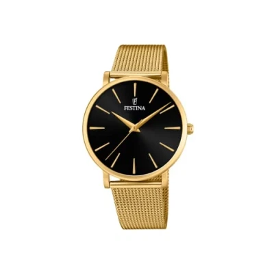 Abbildung von Festina Uhr, Damen, Größe: One Size, Goldfarben