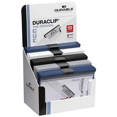 Abbildung von Durable Thekendisplay mit 50 Duraclip Klemmmappen, 298500
