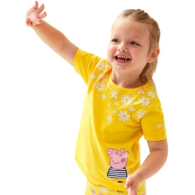 Abbildung von Regatta Unisex Peppa Tee T Shirt, Maize Yellow, 24 Months