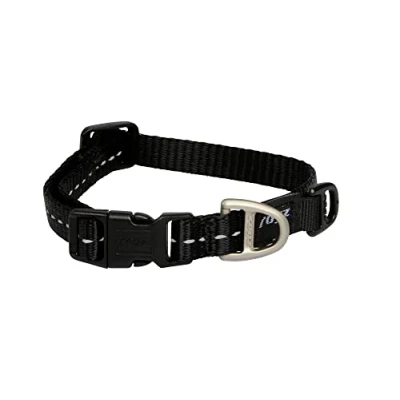 Abbildung von Rogz Utility Halsband Hundehalsband 20 31x1.1 cm Schwarz S...
