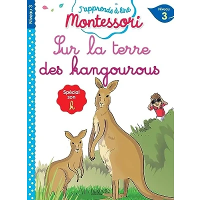 Abbildung von Sur la terre des kangourous, niveau 3 J&#039;apprends à lire Montessori