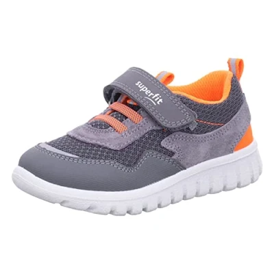 Abbildung von Superfit SPORT7 Mini Sneaker, HELLGRAU/ORANGE 2500, 25 EU