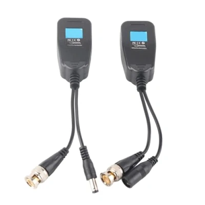 Abbildung von Bnc Video Power Balun, Cctv Balun Passiver Koaxial zu Ethernet Konverter Koax Transceiver auf Rj45 Anschluss