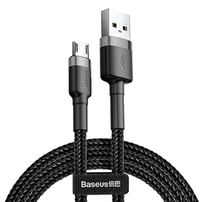 Abbildung von Baseus Cafule CAMKLF BG1 USB Ladekabel schwarz/grau