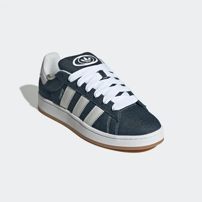 Abbildung von adidas Originals Campus Sneaker low, Größe: 37 1/3, Night indigo crystal white ftwr Leder und textil