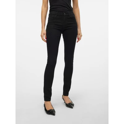 Abbildung von Vero Moda Jeans Skinny Fit, Damen, Größe: XSx32, Black