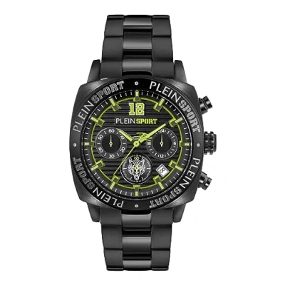 Abbildung von Philipp Plein PSGBA0623 Herrenuhr Chronograph Wildcat Schwarz/Silberfarben
