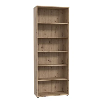 Abbildung von FORTE TEMPRA 2 Regal mit 5 Einlegeböden, Holzwerkstoff, Artisan Eiche Dekor, (B x H T) 73,7 197,5 34,8 cm