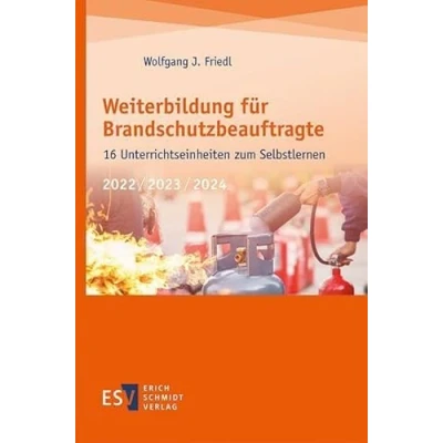 Abbildung von Weiterbildung für Brandschutzbeauftragte: 16 Unterrichtseinheiten zum Selbstlernen