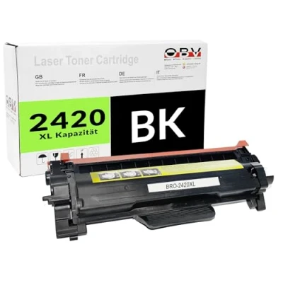 Abbildung von OBV TN2420 kompatibler XL Toner als Ersatz für Brother TN 2420 DCP L2510D L2530DW L2537DW L2550DN HL L2310D L2350DW L2357DW L2370DN L2375DW MFC L2710DN L2710DW L2730DW L2735DW L2750DW 6000 Seiten