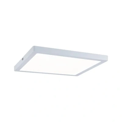 Abbildung von Paulmann 70939 LED Panel Atria eckig incl. 1x20 Watt Deckenlampe Weiß matt Deckenleuchte Kunststoff Wohnzimmerlampe 4000 K