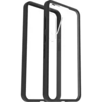 Abbildung von OtterBox Sleek Case Series Hülle für Samsung Galaxy S25+, stoßfest, sturzsicher, ultraschlank, schützende Hülle, Getestet nach Militärstandard, Transparent/Schwarz, Keine Einzelhandelsverpackung